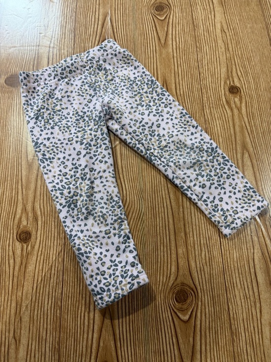 Carter's Other - 4/$20 Kids Pink Leopard Print Sweatpants With Gold Flecks 3T Cotton Blend
